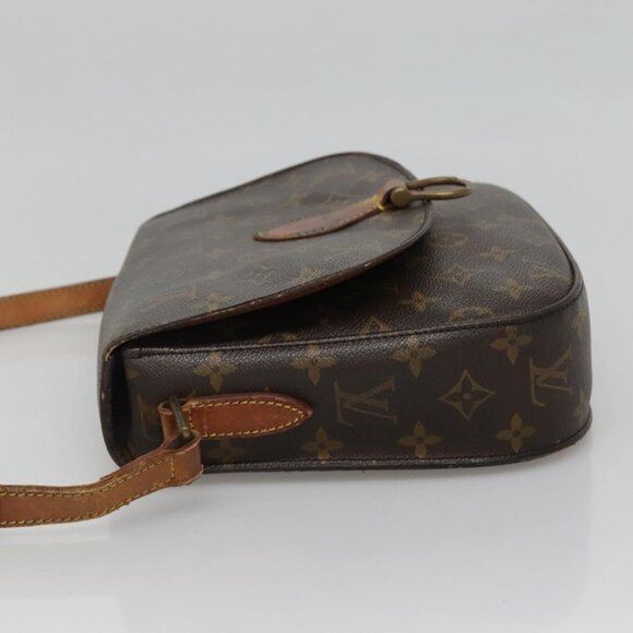 LOUIS VUITTON Monogram Saint Cloud GM Shoulder Bag M51242 LV Auth BA252 - Picture 4 of 16